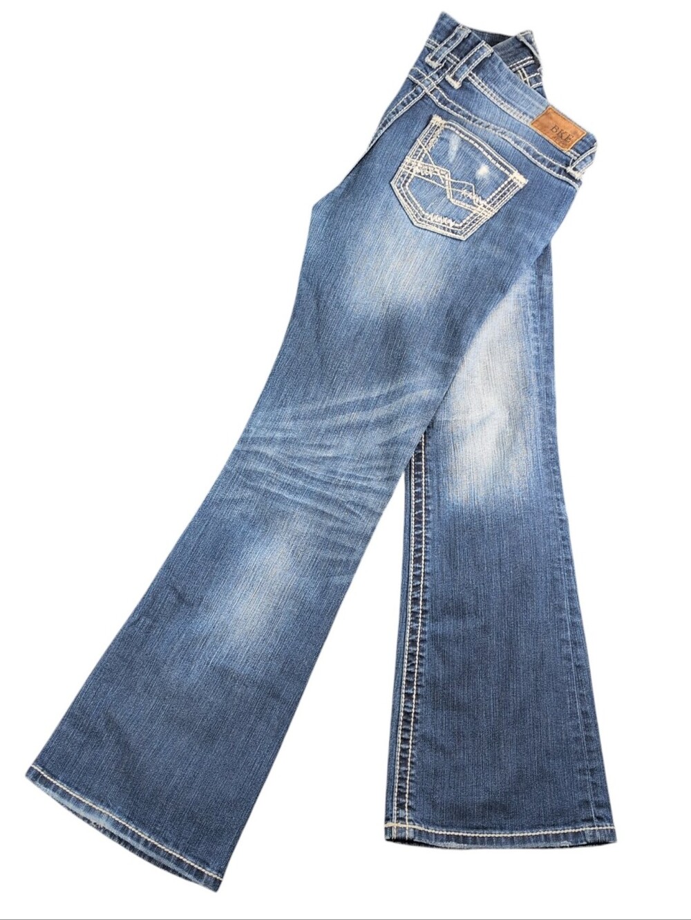 BKE Stella flare Low Rise jeans Medium wash Size 30